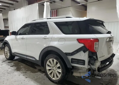 2020 Ford Explorer Limited from USA, damaged, VIN 1FMSK8FHXLGA75195